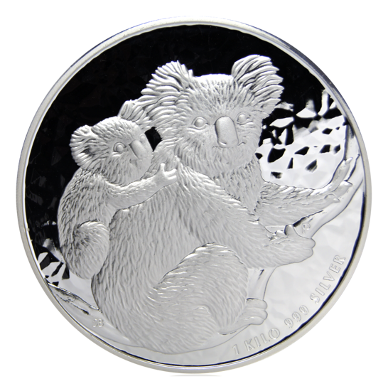 Koala 1000 grammes d'argent 2008