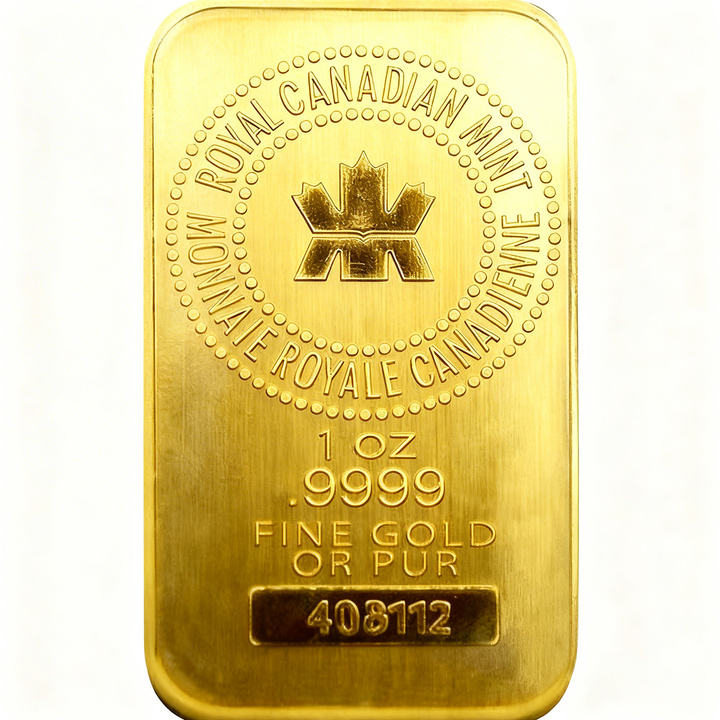 1 onza Lingote de oro sin clasificar