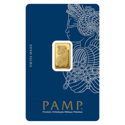 PAMP Suisse Fortuna Veriscan 2.5 g Gold Bar