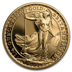 Britannia 1/4 oz Oro 1987 Proof