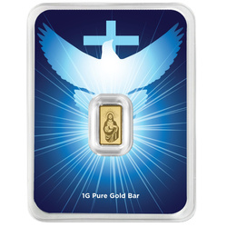 Jesus 1g Goldbarren