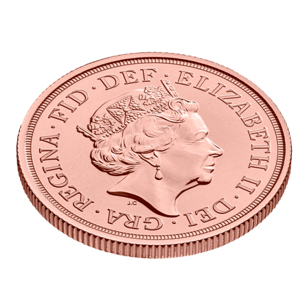 Velká Británie: The Double Sovereign Elizabeth II 2022