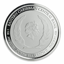 Antigua & Barbuda: Rum Runner 1 oz Silver 2018