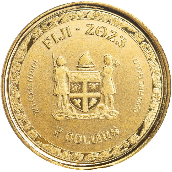 Fiji: Koi Fish 1/10 oz Gold 2023 Prooflike