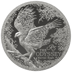 Moneta d'argento The Odyssey Of The Sky - Aquila marziale 1 oncia d'argento 2026 Proof