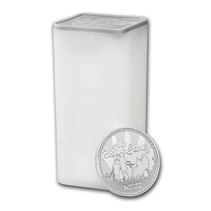 The Rolling Stones 1 oz Silver 2022