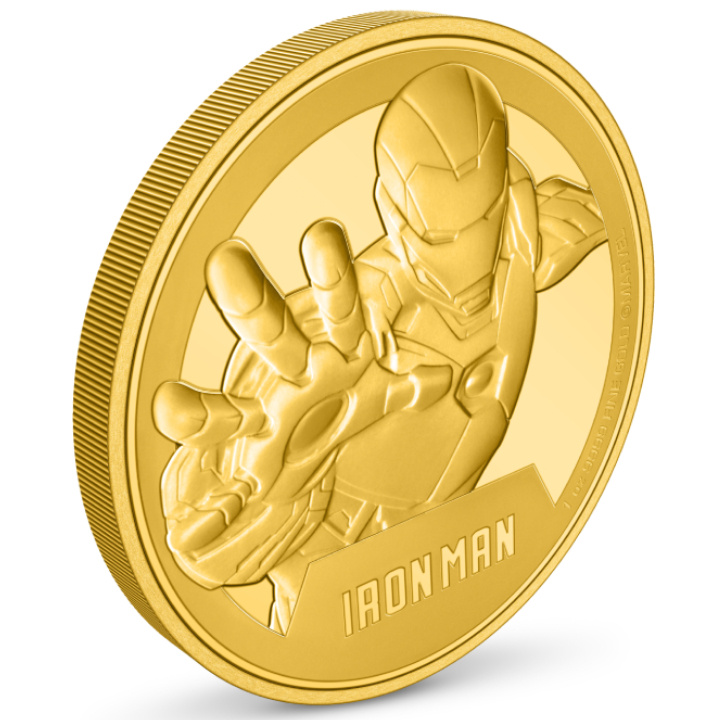 Niue: Marvel - Iron Man 1 uncja Złota 2024 Proof