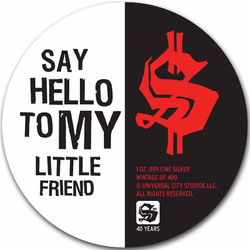 Chad: Scarface - 40th Anniversary coloured 1 oz Silver 2023 Proof