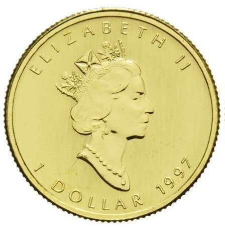 Kanadyjski Liść Klonowy 1/20 uncji Złota 1997