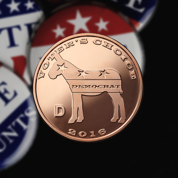 Voter’s Choice 1 ounce of copper.