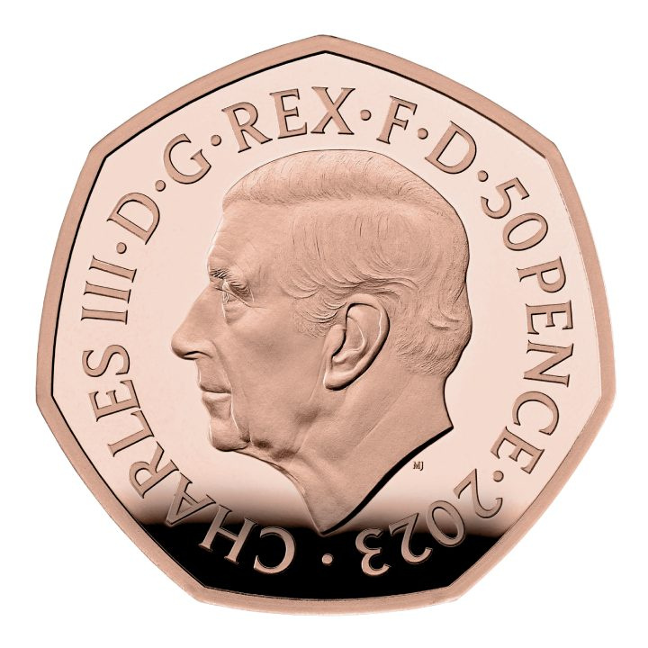 Harry Potter : Albus Dumbledore 50 pence Or 2023 Proof