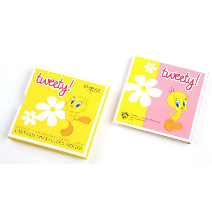Moneda de plata Cartoon Characters: Tweety 1 dólar de plata 2013