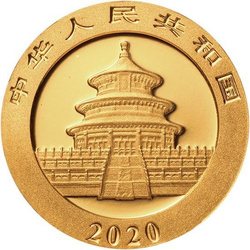 Kínai panda 30 gramm arany 2020