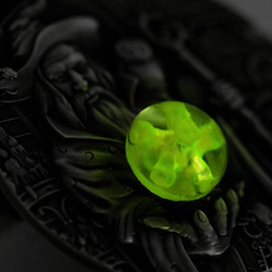 Cameroon: Czarnoksiężnik 2 uncje Srebra 2023 High Relief Antiqued Coin