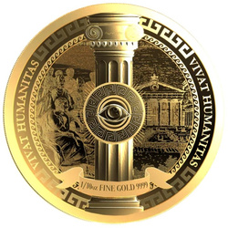 Niue : Vivat Humanitas 1/10 once d'or 2023 Prooflike