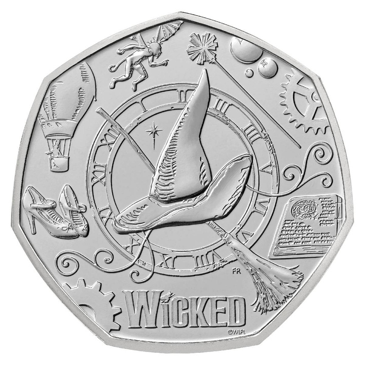 Wicked 50p en cupronickel 2026