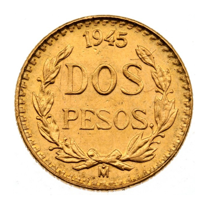 Mexikói 2 peso 1919 - 1948