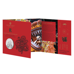 Royal Mint Lunar Anul Dragonului Cupronichel 2024