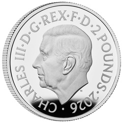 Royal Mint Lunar: Año del Caballo 1 oz Plata 2026 Proof