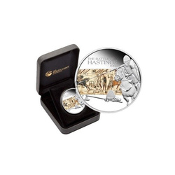 Battle of Hastings 1 oz Silber 2009