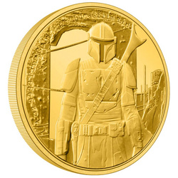 Niue: Star Wars The Mandalorian – The Mandalorian 1/4 oz Gold 2021 Proof