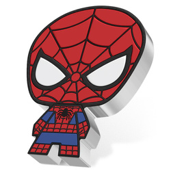 Niue: Marvel - Chibi 'Spider-Man' coloured 1 oz Silver 2023 Proof Coin