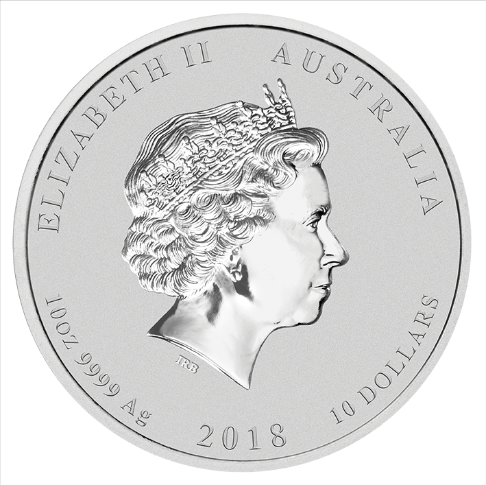 Lunar II: Year of the Dog 10 oz Silver 2018