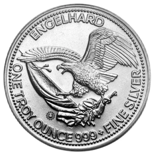 Srebrny Medal Engelhard Prospector 1 uncja Srebra 2026 Prooflike