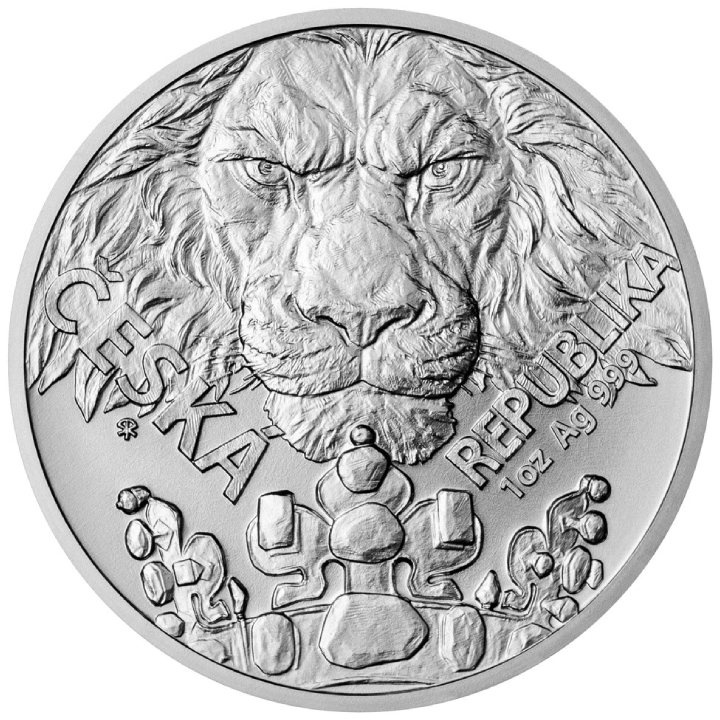 Niue: Czech Lion 1 uncja Srebra 2023