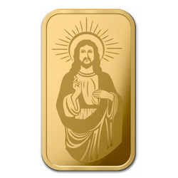 Jesus 1g Goldbarren