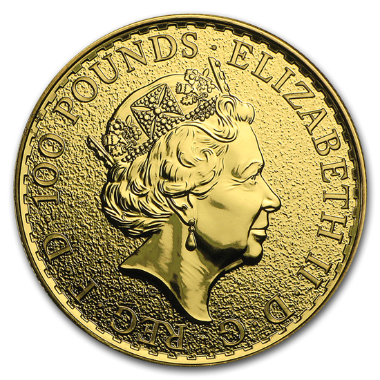 Britannia 1 uncja Złota 2016