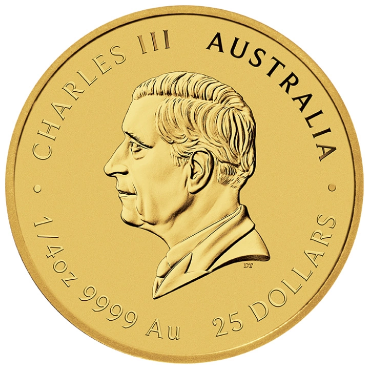 Perth Mint: Lunar III - Rok Węża 1/4 uncji Złota 2025