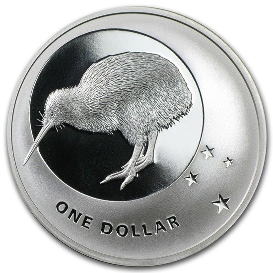 Kiwi 1 oz Silber 2010 Proof