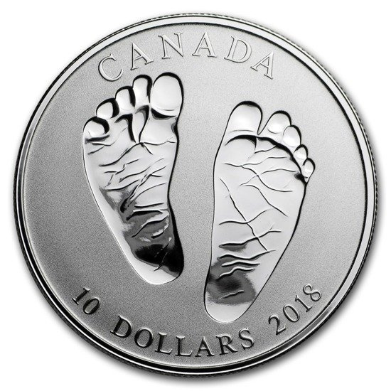 Bienvenido al mundo 1/2 onza Plata 2018