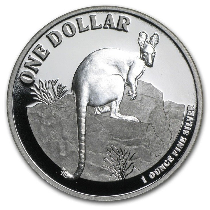 Australijski Kangur 1 uncja Srebra 2010 PROOF