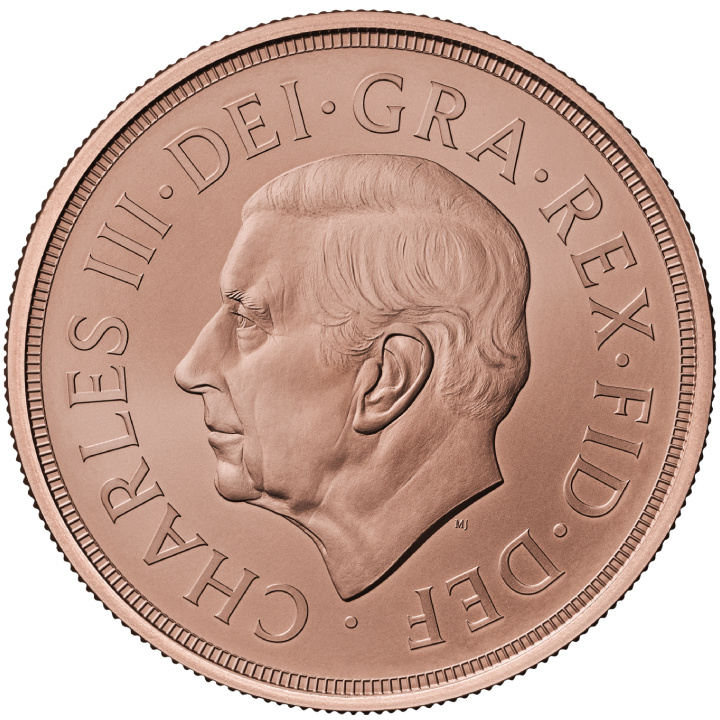 Great Britain: The Five Sovereign Piece - Charles III 2024
