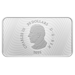 Kanada: Haunted Canada - Lady in White kolorovaná 1 unce Stříbra 2025 Proof