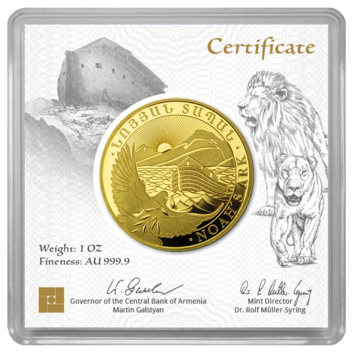 Noah's Ark 1 oz Gold 2024