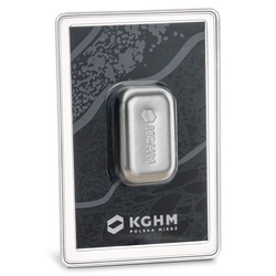 KGHM 50 g ezüsttömb