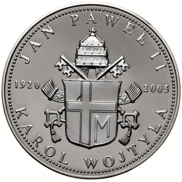 Medal Jan Paweł II - I Pielgrzymka do Polski 2.6.1979 Srebro Proof