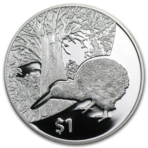 Kiwi 1 oz Plata 2013