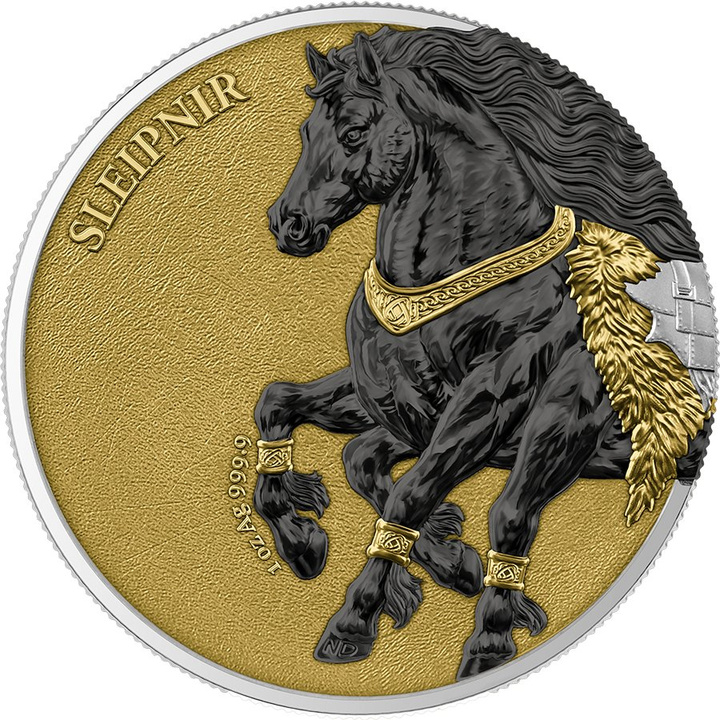 Set of Silver Medals Germania Beasts - Sleipnir Gilded 2 x 1 oz Silver 2026