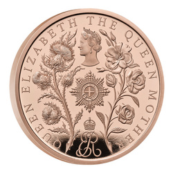 Set di 5 monete Regno Unito Oro 2025 Proof Commemorative Coin