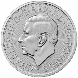 Platina Érme Britannia 1 uncia Platina 2027
