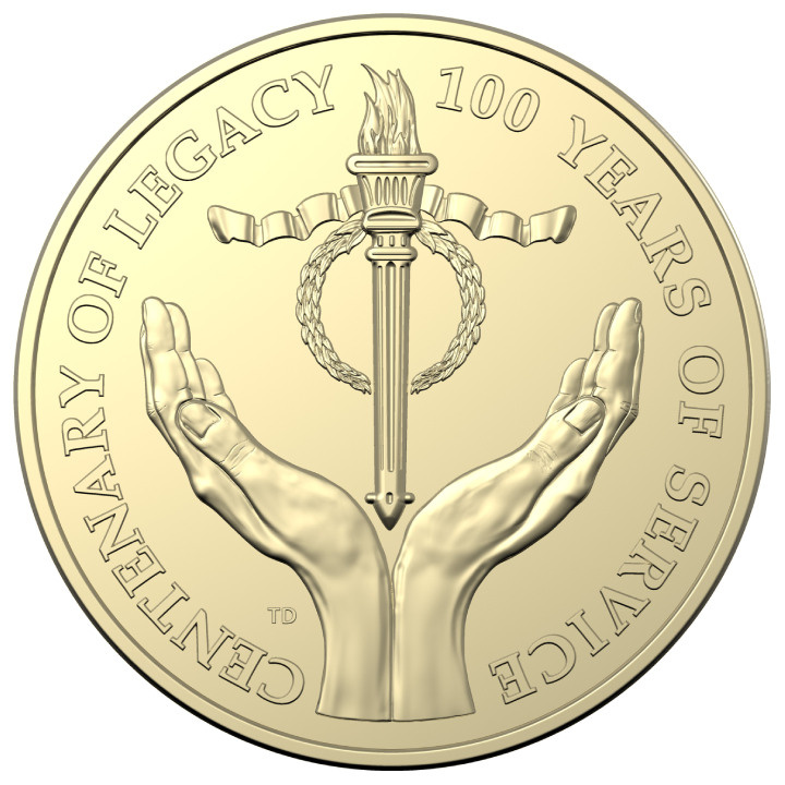 Örökség centenáriuma 1 dollár alumínium-bronz 2023