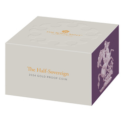 Royaume-Uni : 1/2 souverain - Charles III 2024 Proof