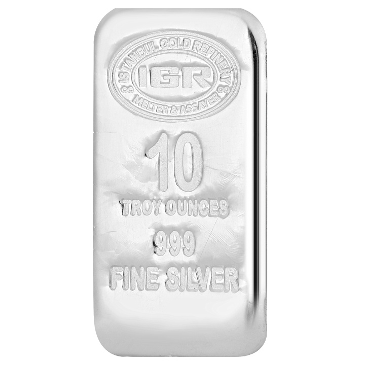 Lingot IGR 10 oz argent