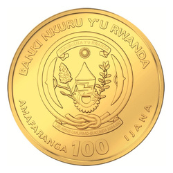 Rwanda: Sporting Ounce – Cycling 1/12oz Gold 2025