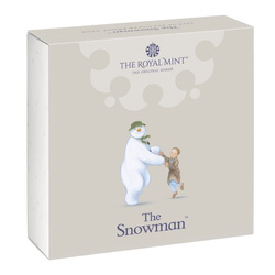 The Snowman kolorowany Srebro 2023 Proof
