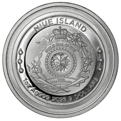 Niue : Ethereum 1 once d'argent 2025